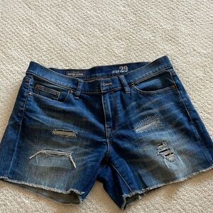 J Crew indigo denim shorts